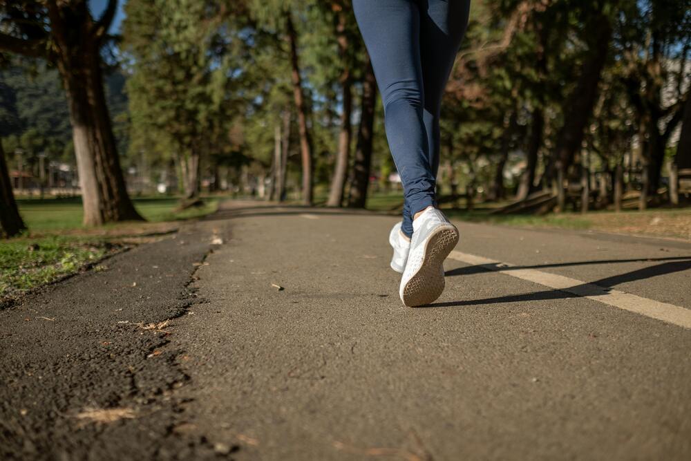 A caminhada diária traz muitos benefícios para a saúde