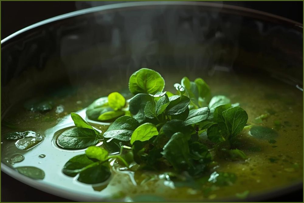 Que tal aproveitar os benefícios do agrião tomando uma deliciosa sopa verde?